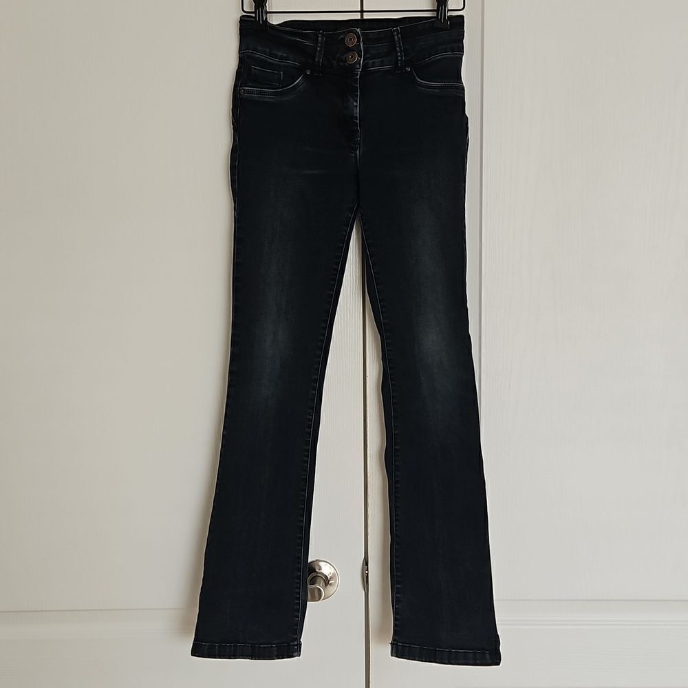 Next Jeans Women's Stretchy Bootcut Lift, Slim & Shape Mid-Rise Flared Jeans 4